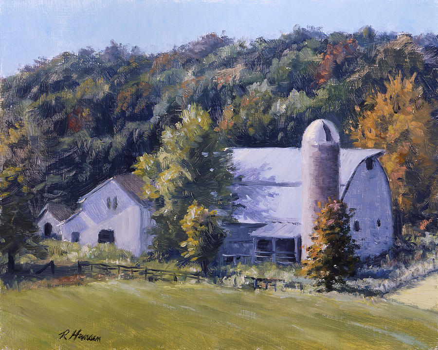 Shooters Farm Painting by Rick Hansen
