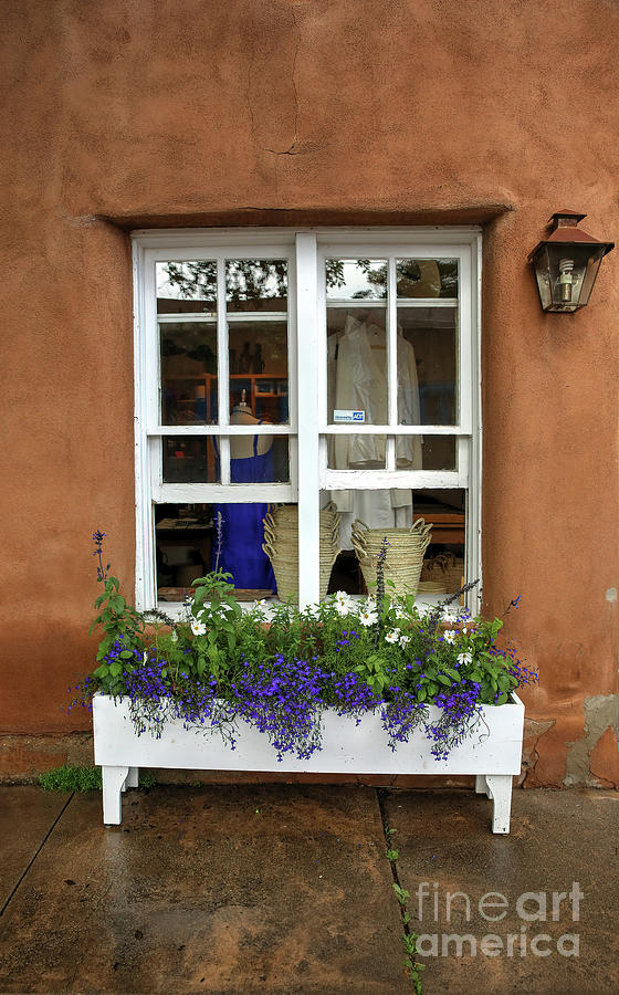 Shop Window, Santa Fe Photograph by Felix Lai