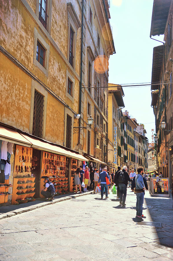 Shopping Florence Photograph by JAMART Photography