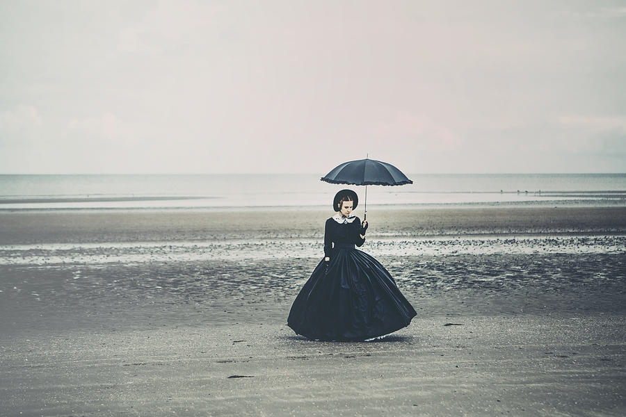 Woman Photograph - Shore... by Magdalena Russocka