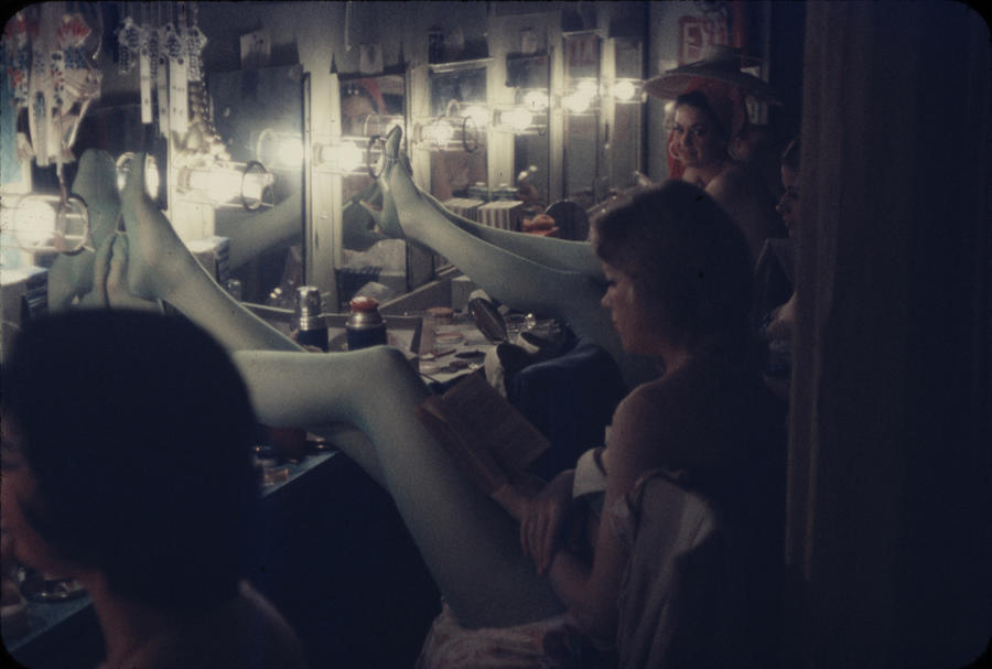 New York City Photograph - Show Girls Backstage by Gordon Parks