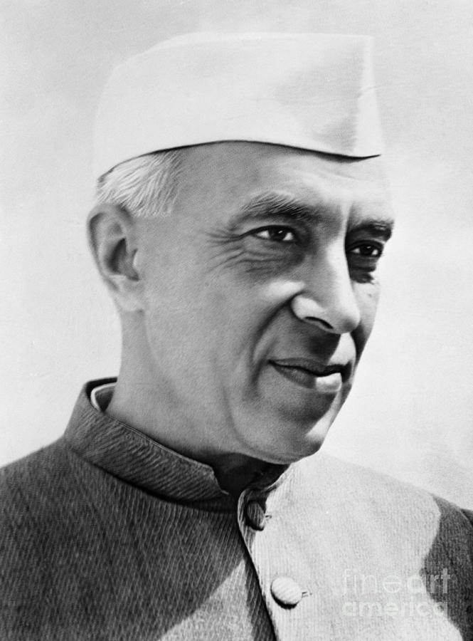 Shri Jawaharlal Nehru Photograph by Bettmann