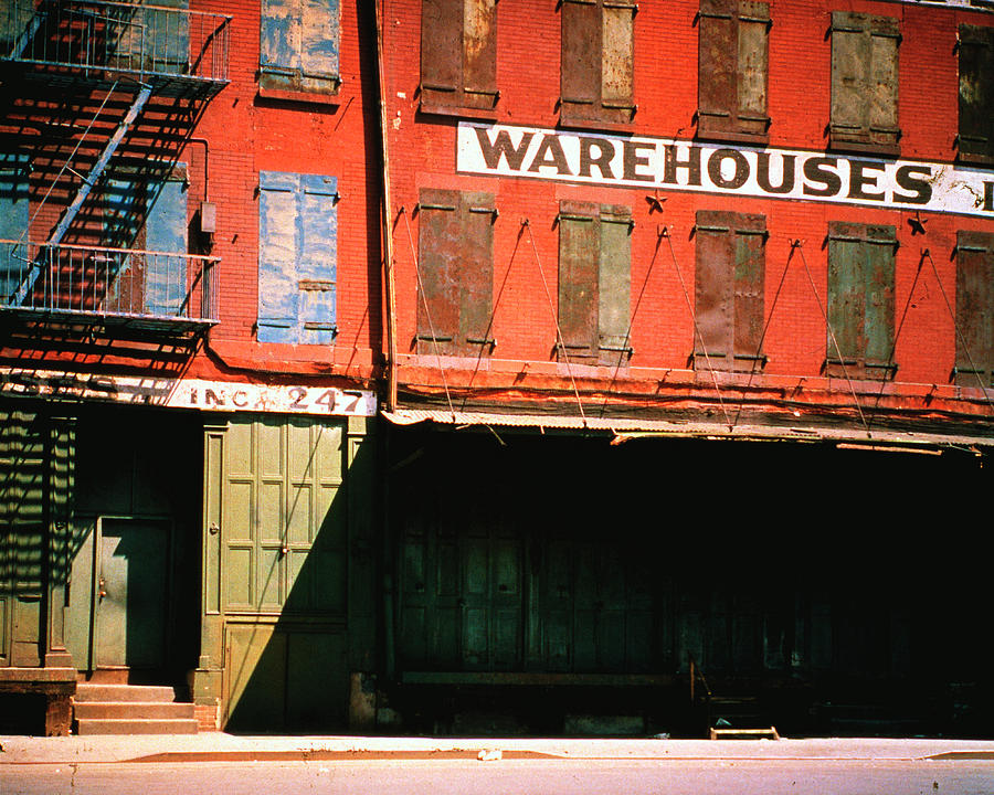 Shuttered Warehouse On The Lower East Photograph by Walker Evans Shuttered Warehouse On The Lower East Photograph by Walker Evans