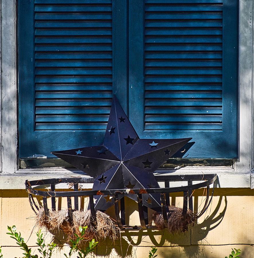 Shutters and Star Photograph by Linda Brown