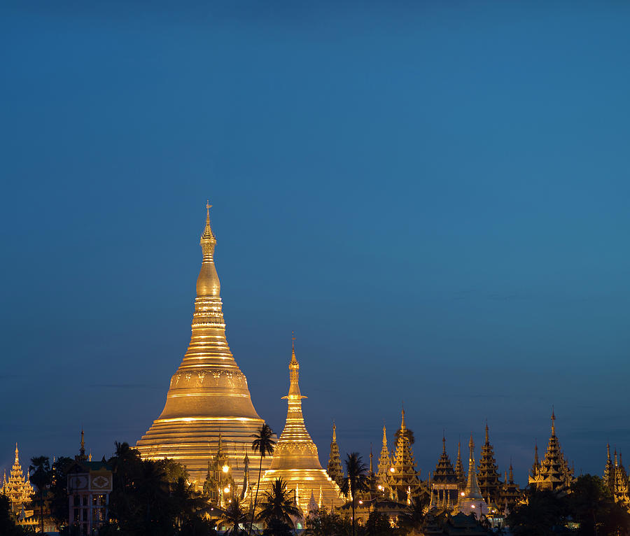 Shwedagon Pagoda Photograph by Martin Puddy