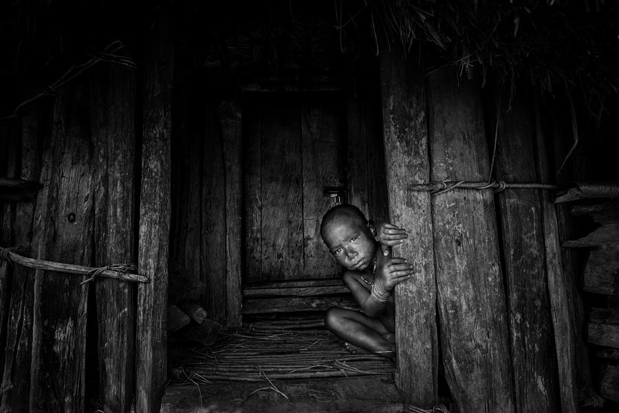 Shy Boy Photograph by Gunarto Song