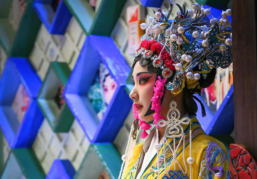 Show Photograph - Sichuan Opera Actress by Ivy Deng
