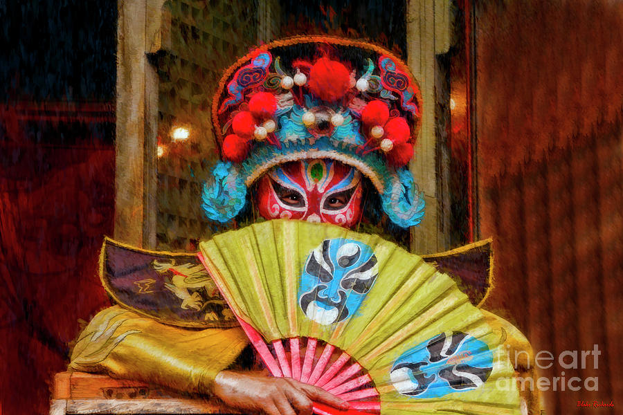 Sichuan Opera Man Photograph by Blake Richards