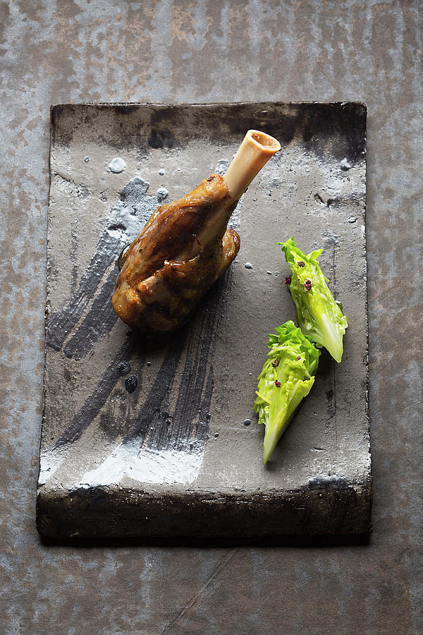 Sichuan-style Lamb Knuckle With Sweet-and-sour Lettuce Photograph by Jalag / Joerg Lehmann