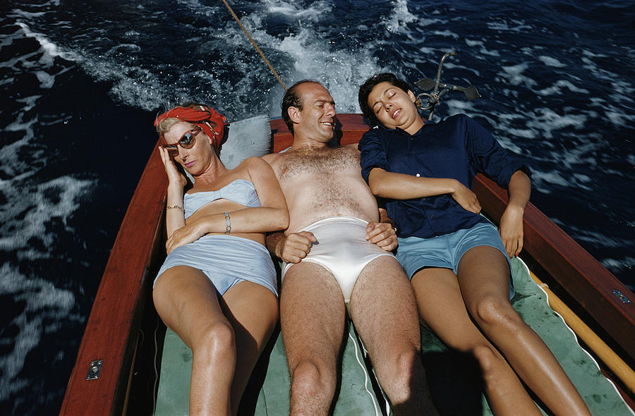 Sicilian Holiday Photograph by Slim Aarons