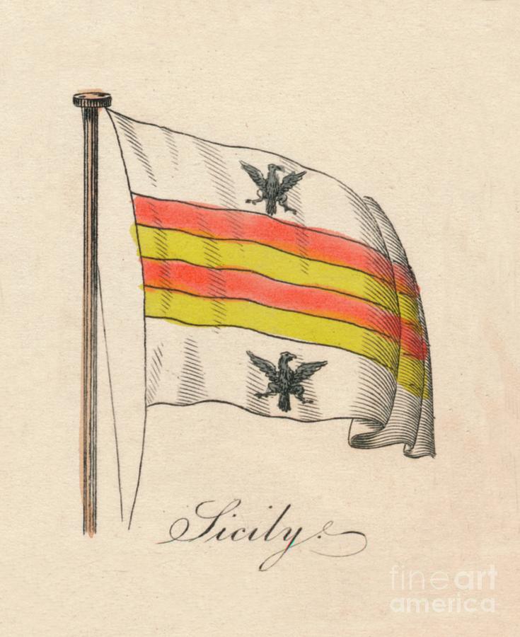 Sicily, 1838 Drawing by Print Collector