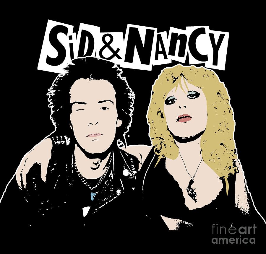 Sid And Nancy Digital Art - Sid And Nancy by Valentina Hramov