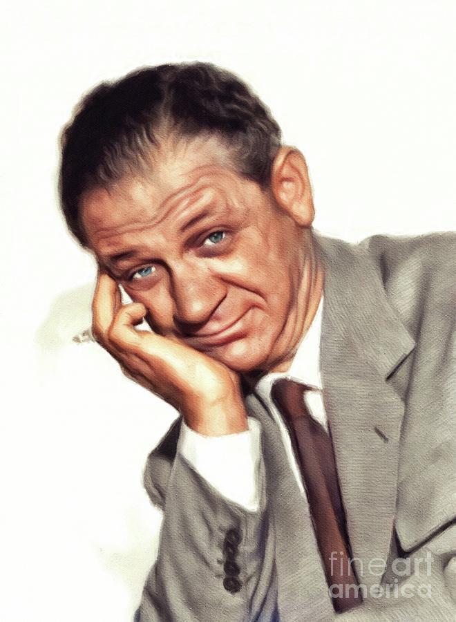 Actor paint. Sid James. Actor and Painter. Actor Painting. A great actor and Painter.