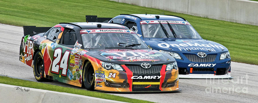 Side by Side at Road America Photograph by Billy Knight