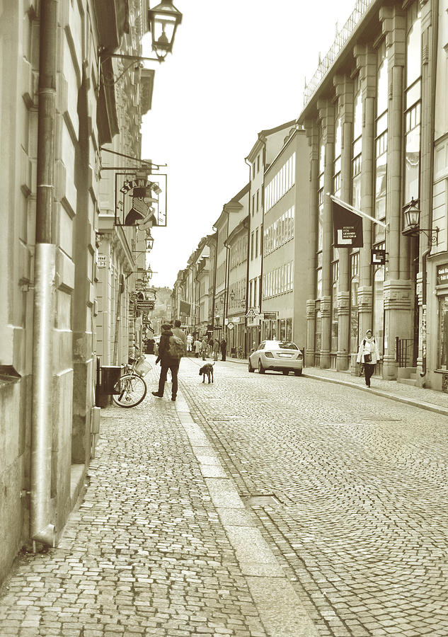 Side Streets Of Stockholm Photograph by JAMART Photography
