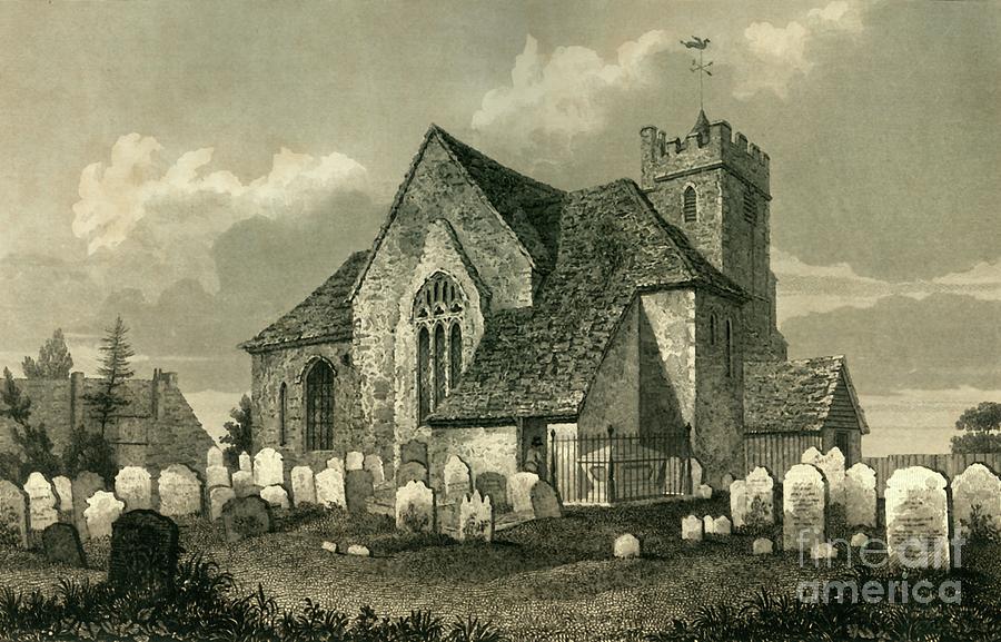 Sidlesham Drawing by Print Collector