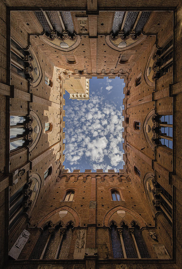 Architecture Photograph - Siena From The Bottom by Gabriele Fatigati