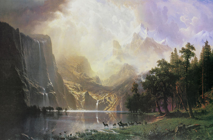 Mountain Painting - Sierra Nevada, Ca by Masters Collection