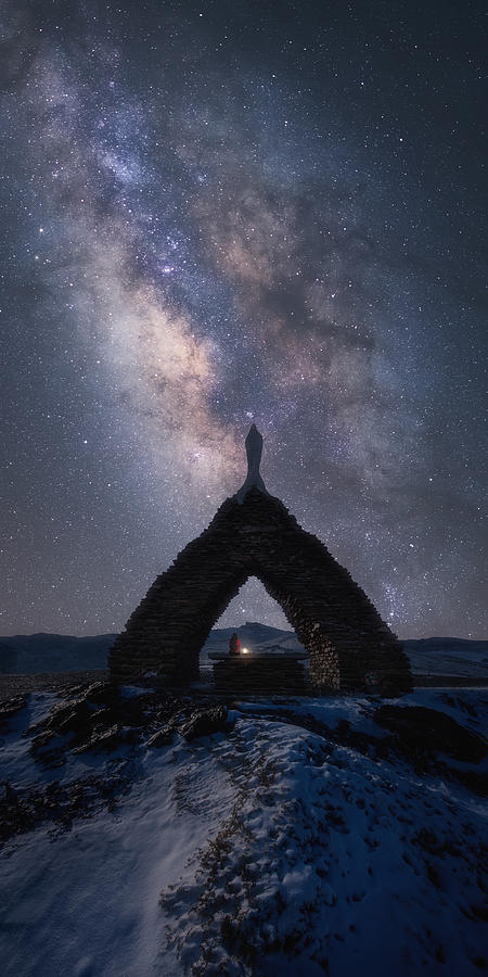Sierra Nevada Milky Way Photograph by Carlos F. Turienzo