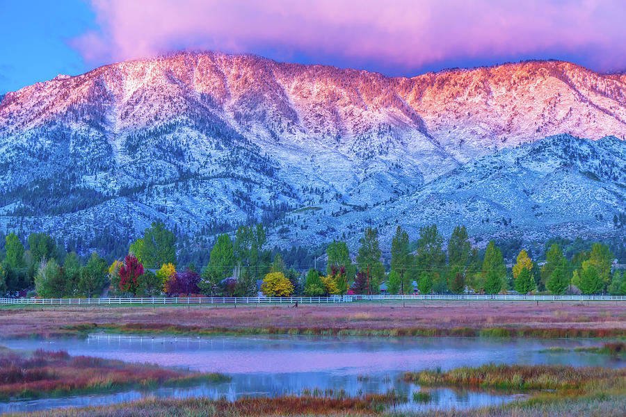Sierra Sunrise Photograph by Marc Crumpler