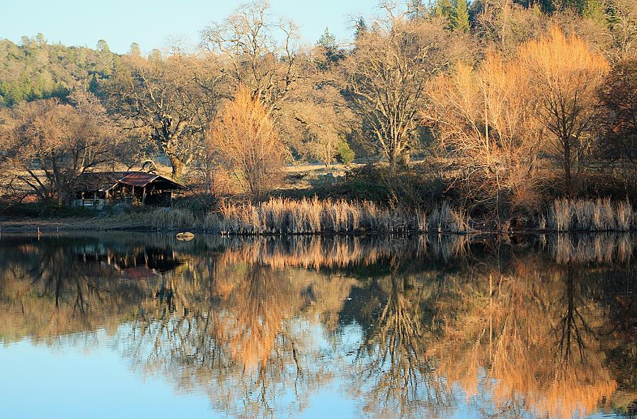 Sierra Winter Pond Photograph by Sean Sarsfield