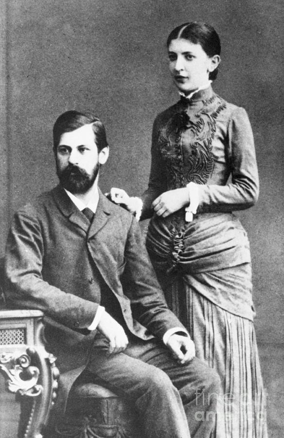 Sigmund Freud And Wife Martha Bernays Photograph by Bettmann