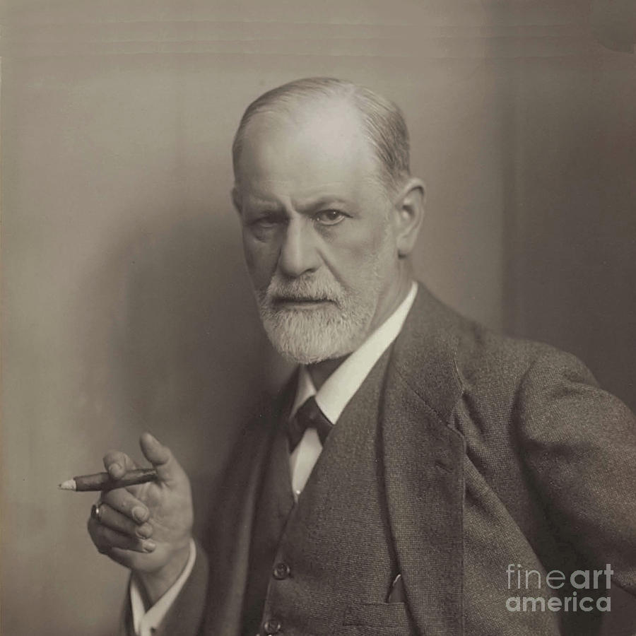 Sigmund Freud Digital Art