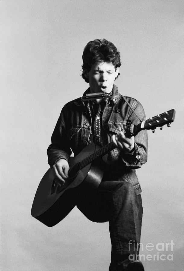 Siinger Songwriter Steve Forbert In Nyc Photograph by The Estate Of David Gahr