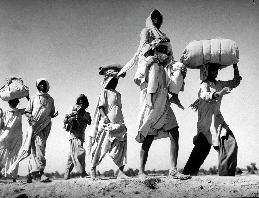 Sikh Carrying His Wife On His Shoulders Photograph by Margaret Bourke-white Sikh Carrying His Wife On His Shoulders Photograph by Margaret Bourke-white