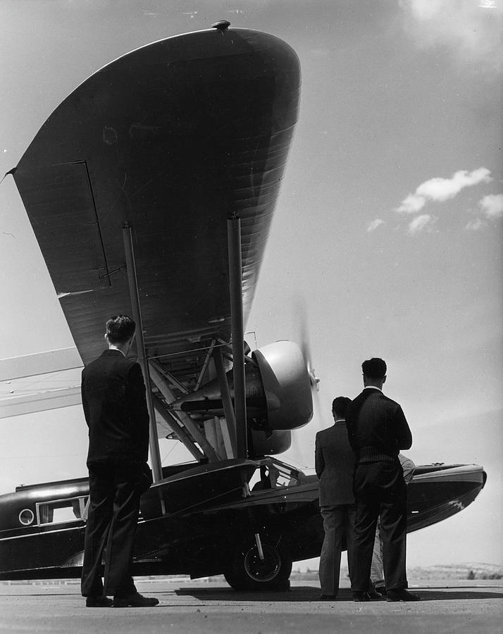 Sikorsky Amphibious Flying Boat Photograph by The New York Historical Society