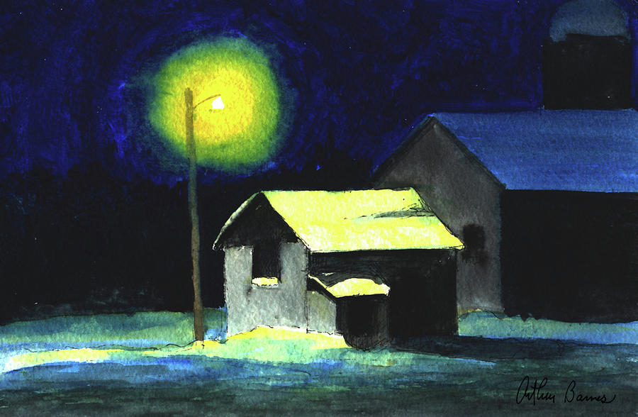Silent Night 2003 Painting by Arthur Barnes
