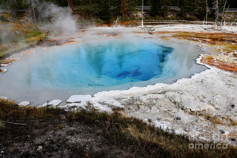 Yellowstone National Park Photograph - Silex Springs by Steve Brown