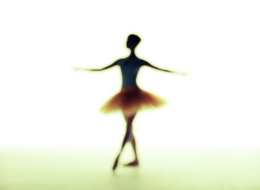 Silhouette Of Ballet Dancer Photograph by Bloom Image