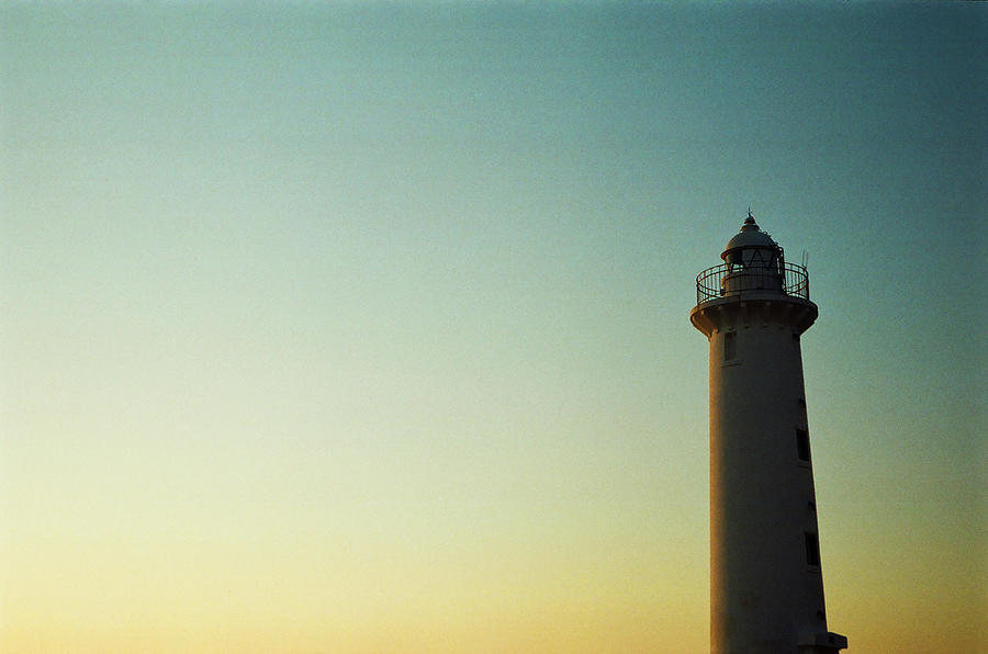 Silhouette Of Lighthouse Photograph by © Kaori Yoshida