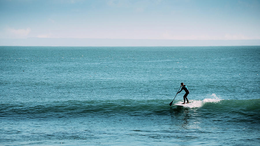 catching waves on a sup