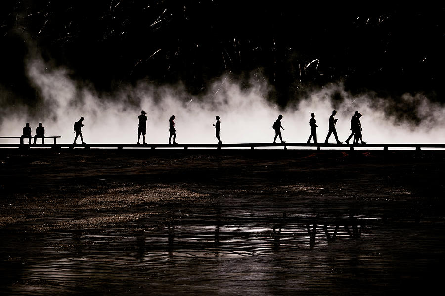Silhouettes Photograph by Kimberly Whitaker