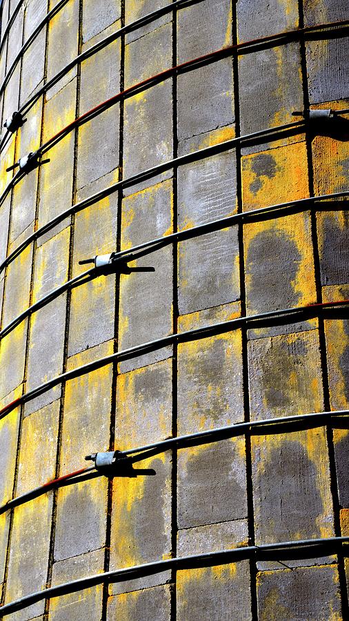 Silo Patterns Photograph by Jerry Sodorff