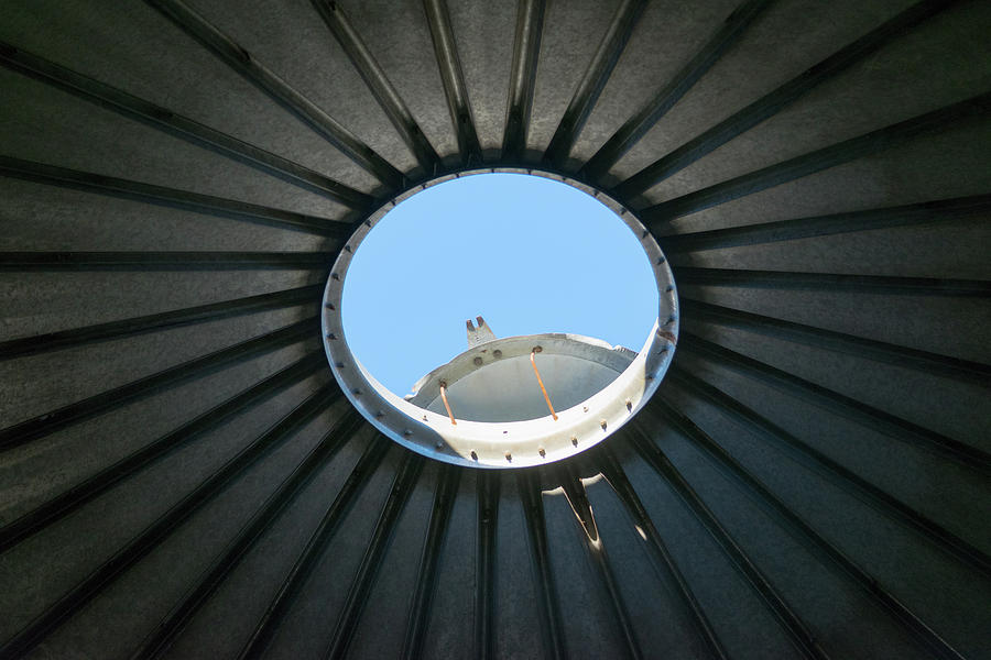 Silo Peep Hole Photograph by My Angle On It Photography - Fine Art America