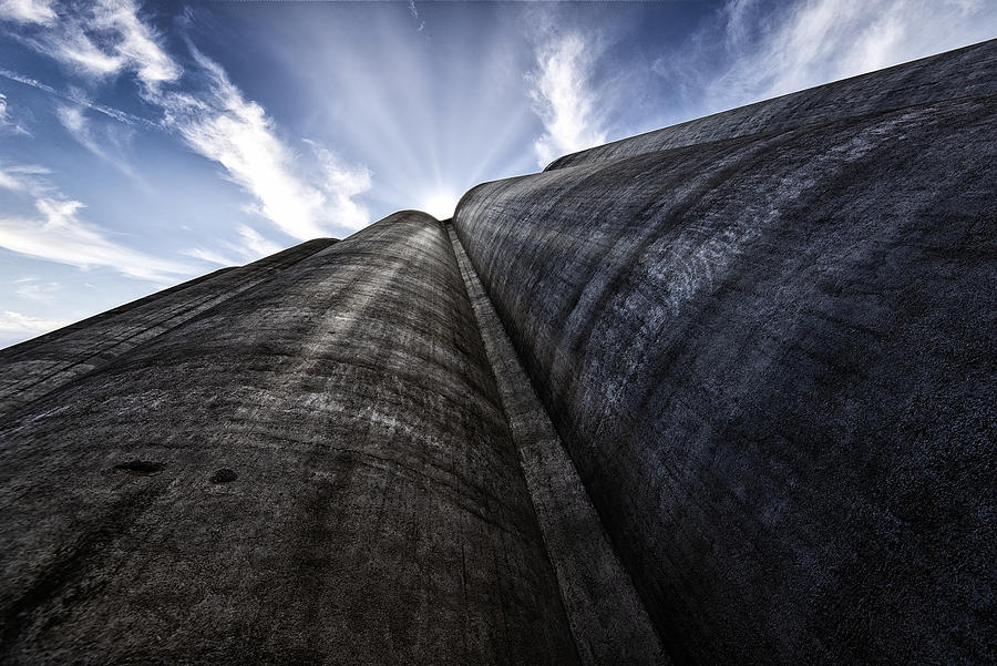 Industrial Photograph - Silo T by Ivan Tomic