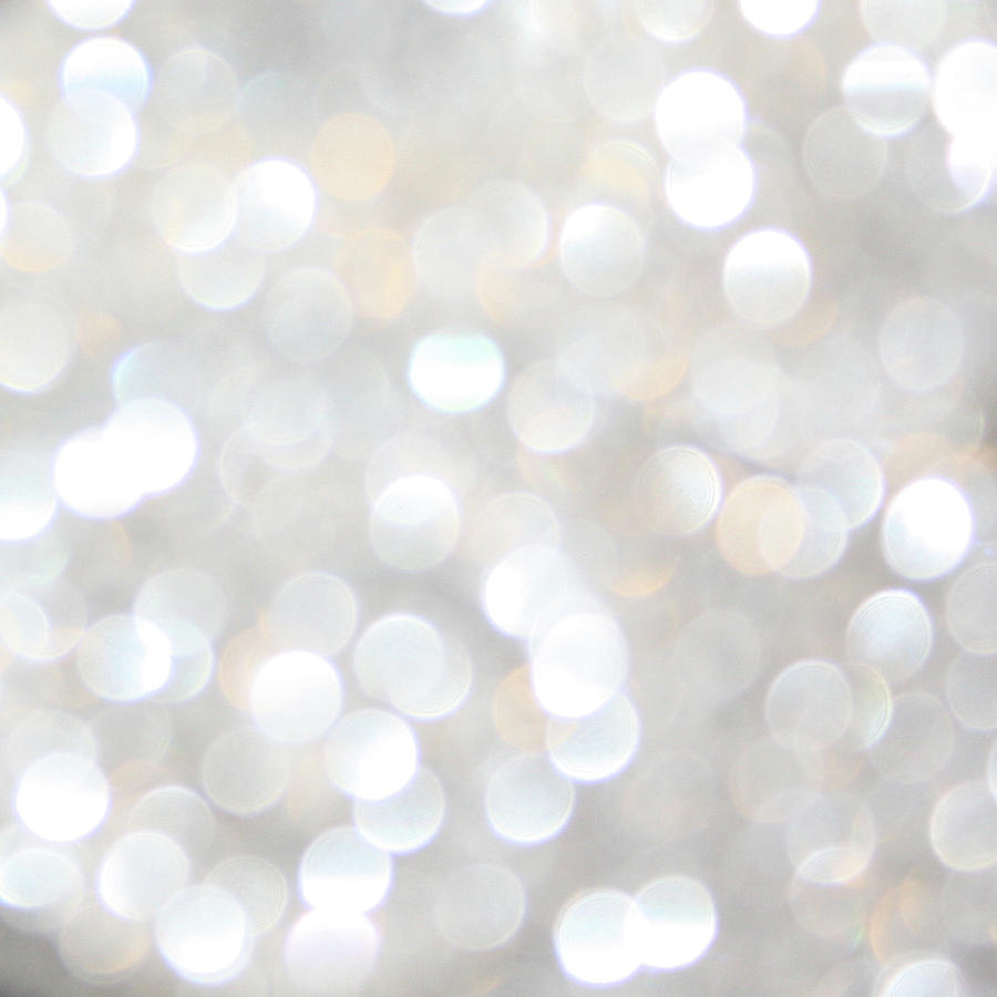 Silver Bokeh Glitter Photograph by *adrisbow* (adriana Lopetrone)