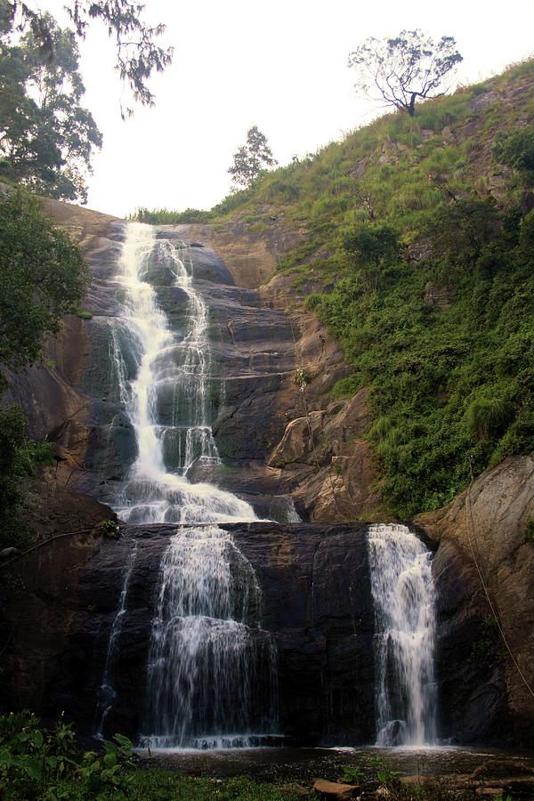 Silver Cascade Waterfall, At Kodaikanal Photograph by Ilovethirdplanet