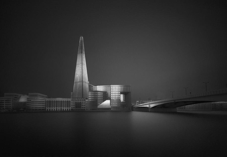 London Photograph - Silver City 4 by Ahmed Thabet