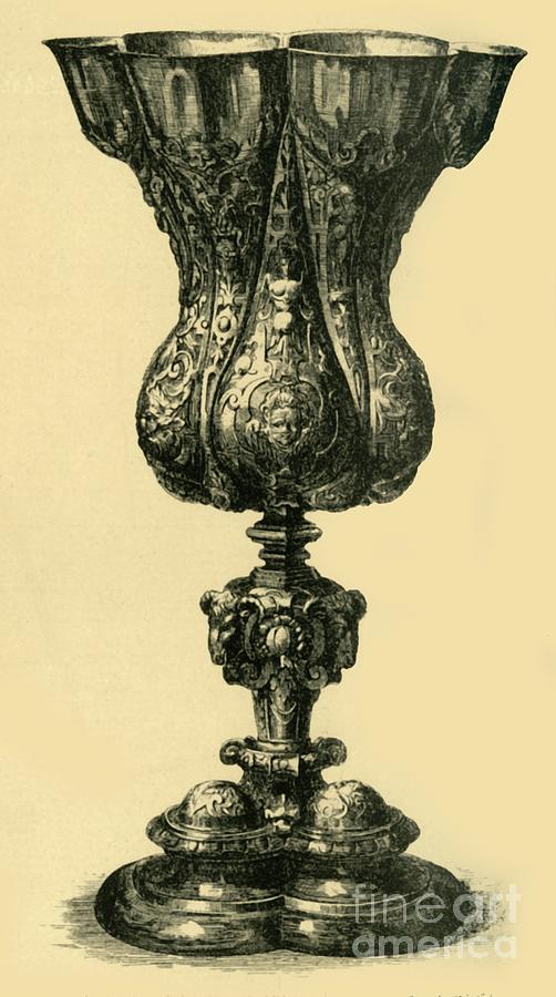 Silver Cup Drawing by Print Collector