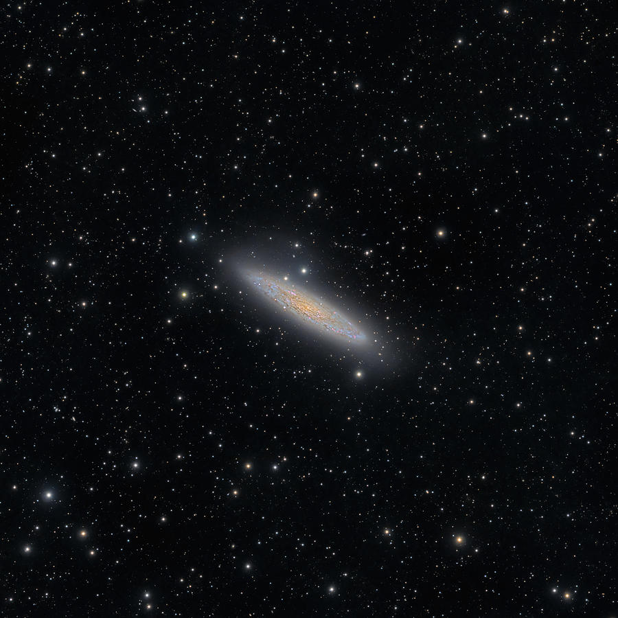Silver Dollar Galaxy Photograph by Image By Marco Lorenzi, Www.glitteringlights.com