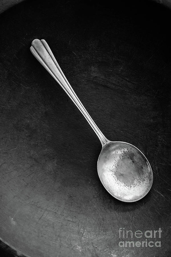 Silver Spoon Photograph by Edward Fielding