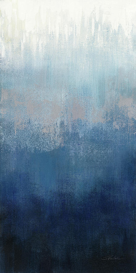 Silver Wave II Painting by Silvia Vassileva Silver Wave II Painting by Silvia Vassileva