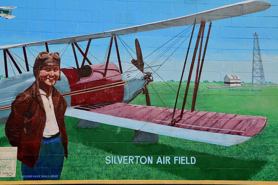 Silverton Air Field Mural Photograph by Dani Keating