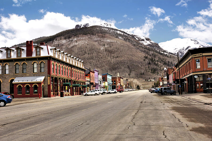 Silverton Colorado The Main Street 1 Photograph by John Trommer
