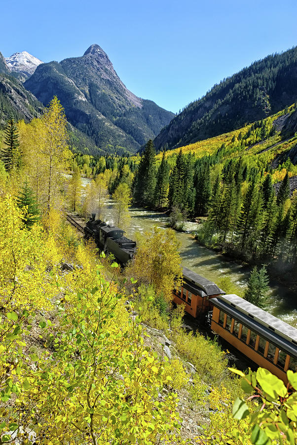 Silverton Durango Railroad Photograph by Adventure photo