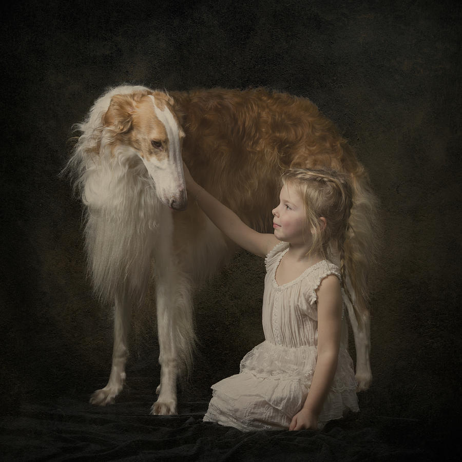 Dog Photograph - Silvie & Flits by Carine Belzon